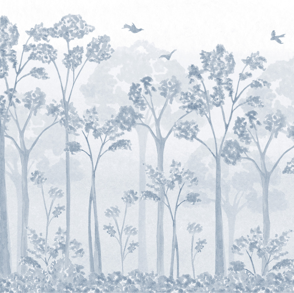 Landscape Mural – blue
