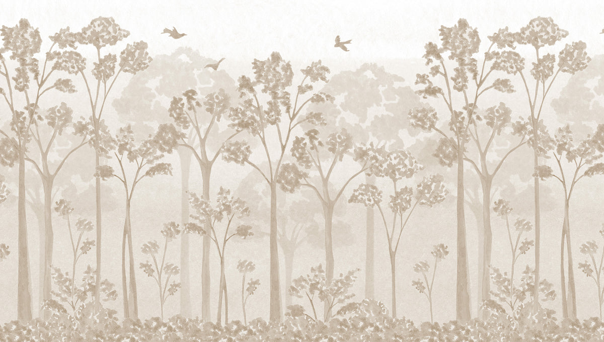 Landscape Mural – beige – 300x170 cm