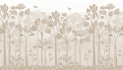 Landscape Mural – beige – 300x170 cm