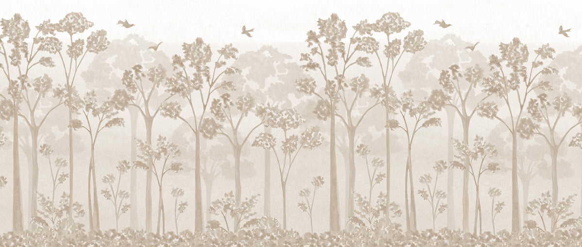 Landscape Mural – beige – 400x170 cm