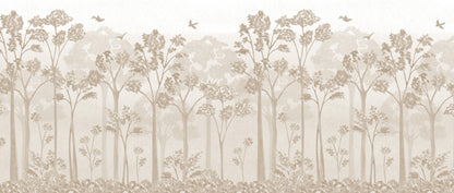 Landscape Mural – beige – 400x170 cm