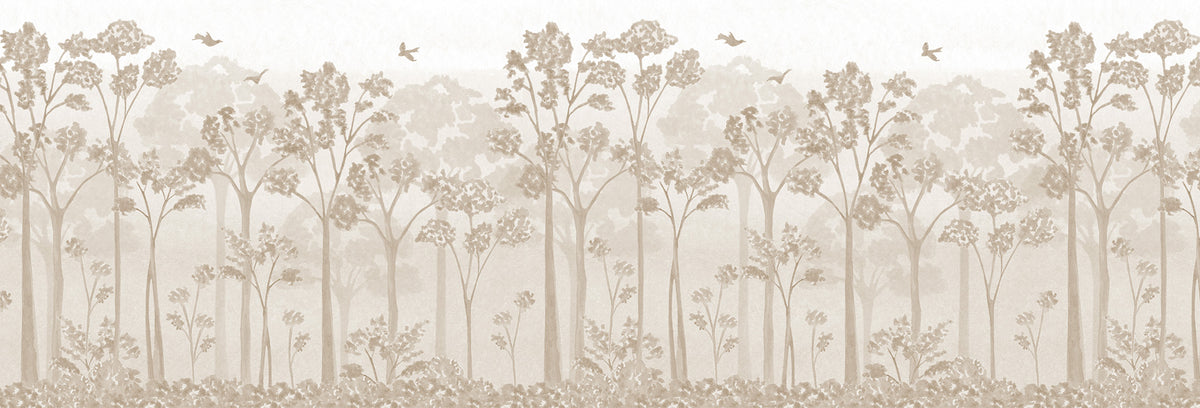 Landscape Mural – beige – 500x170 cm