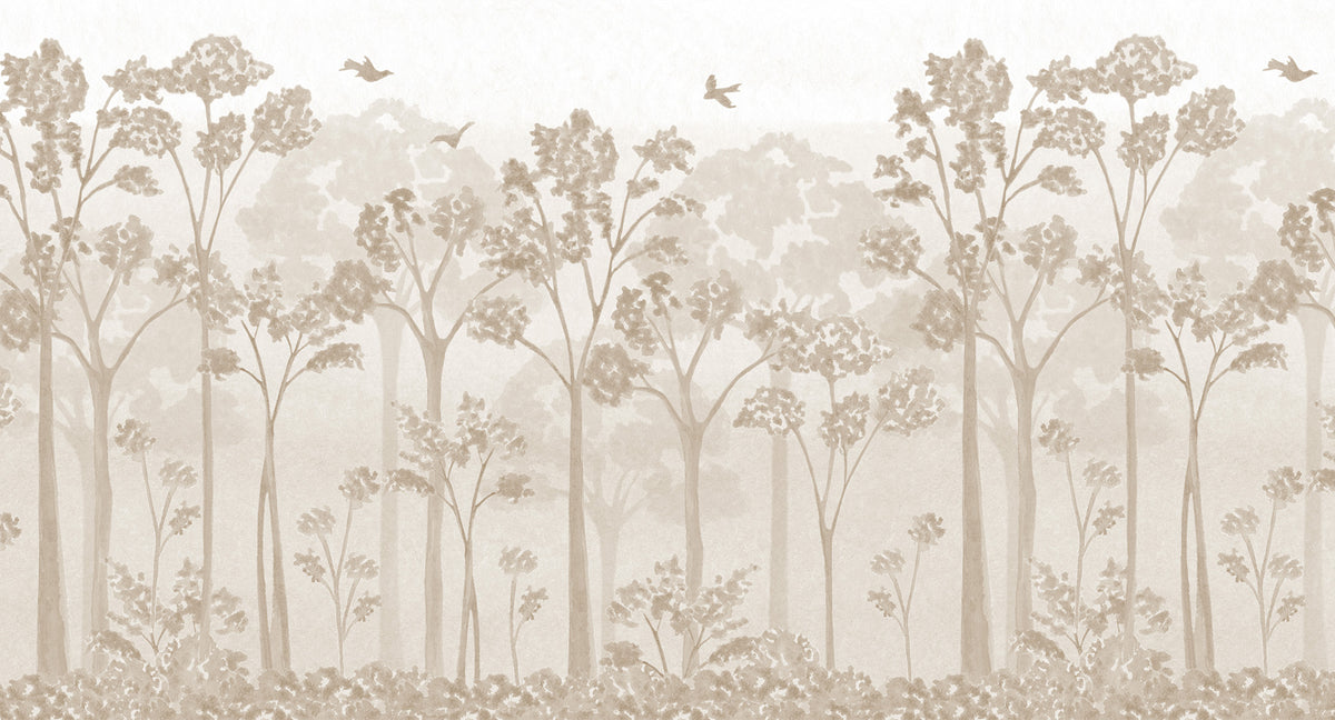 Landscape Mural – beige – 500x270 cm