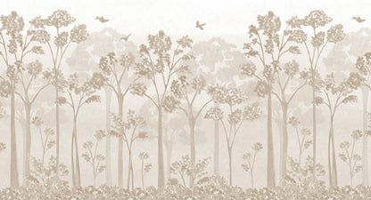 Landscape Mural – beige – 500x270 cm