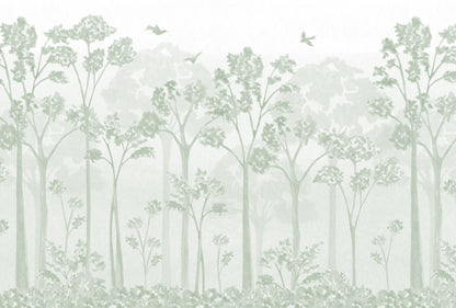 Landscape Mural – green – 400x270 cm