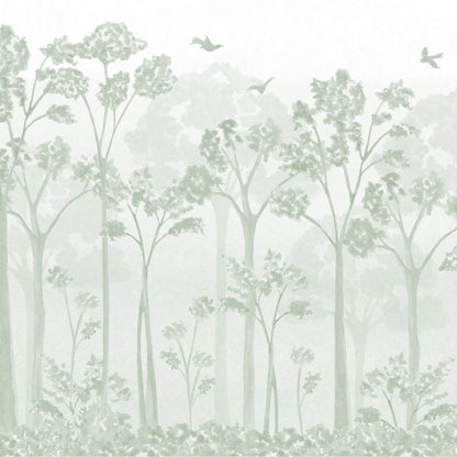 Landscape Mural – green