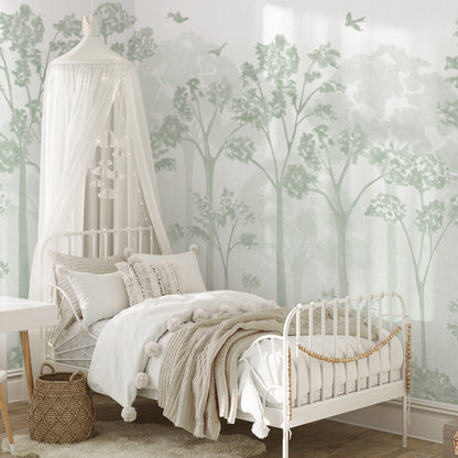 Landscape Mural – green