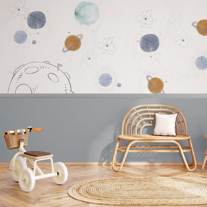 Mural de Parede Planetas – meia parede