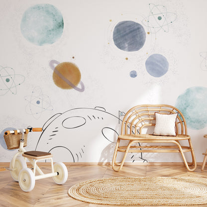 Mural de Parede Planetas