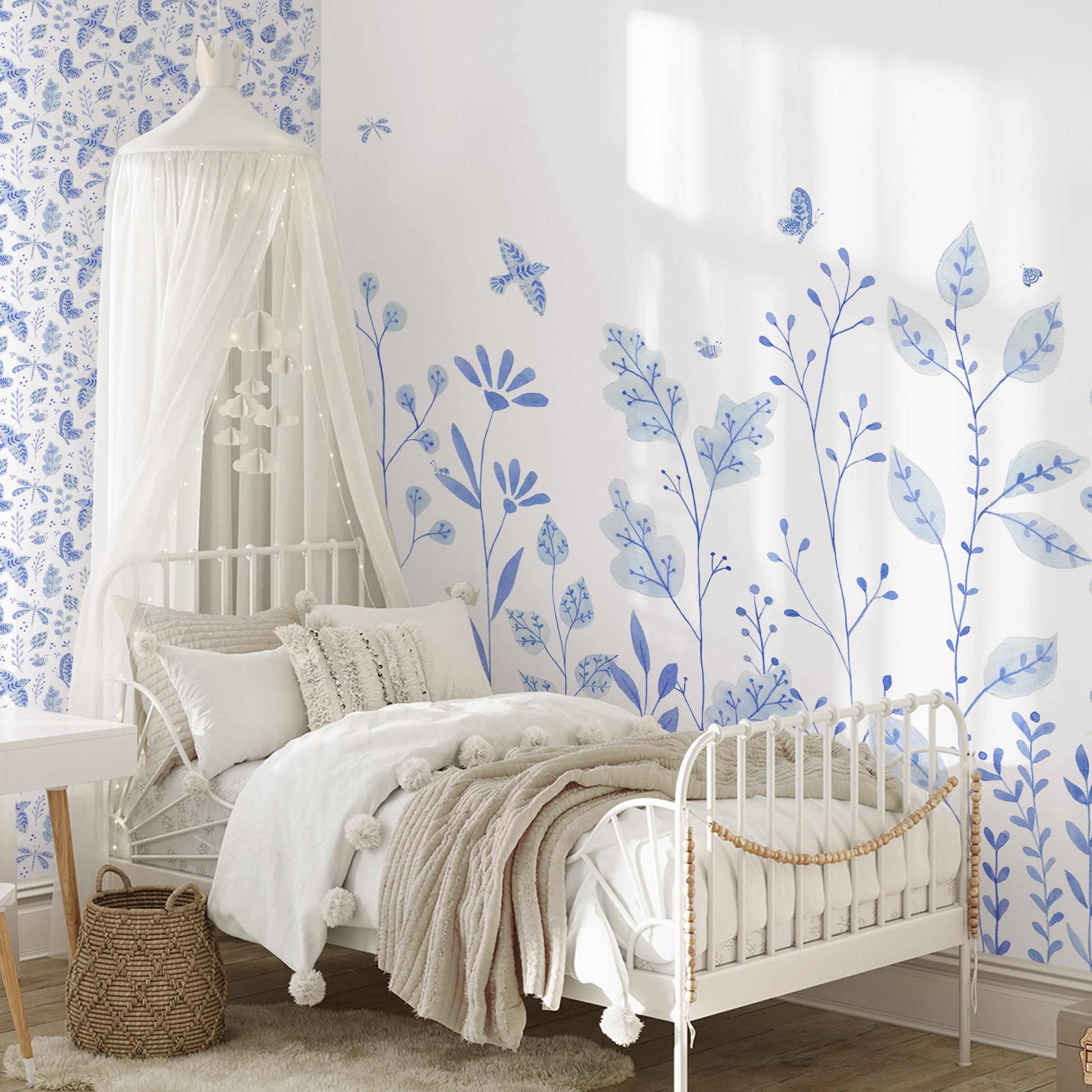 Papel de parede Porcelana Jardim