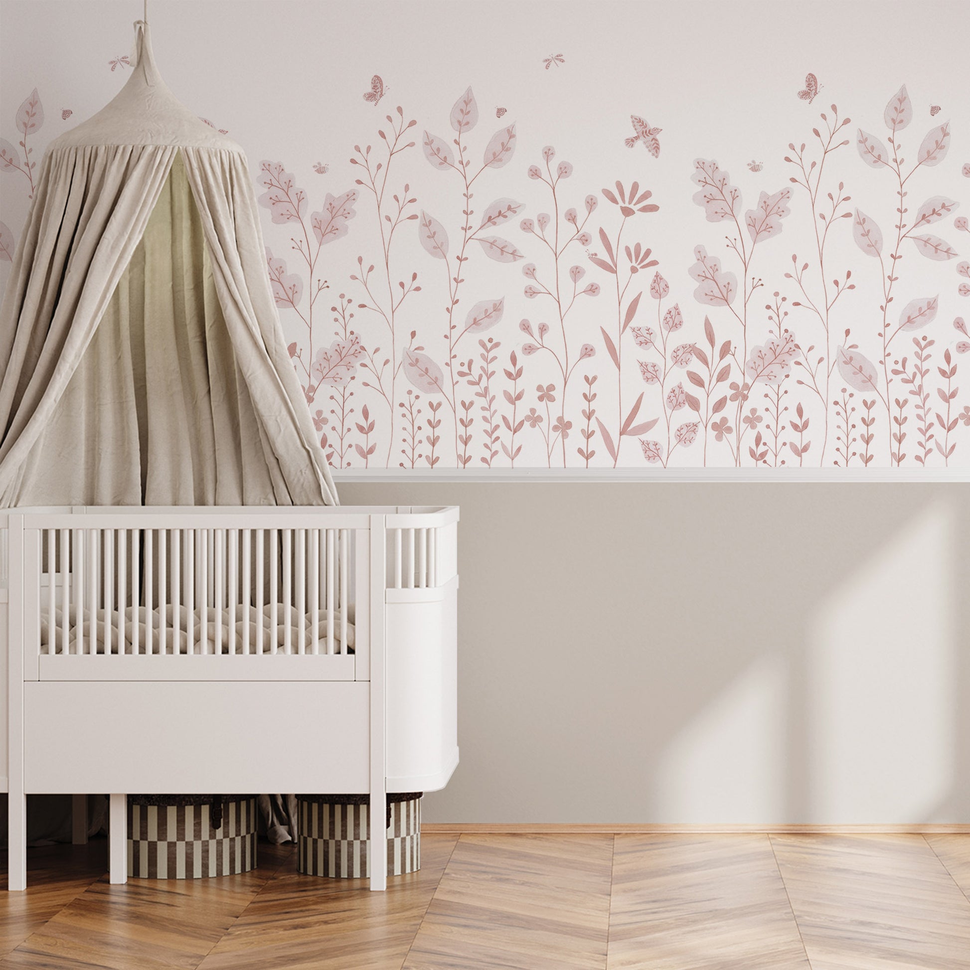 Papel de parede Porcelana Jardim