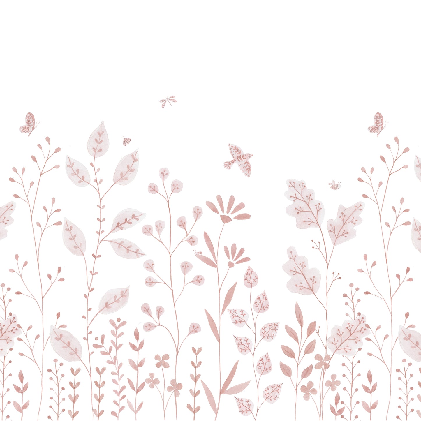 Papel de parede Porcelana Jardim