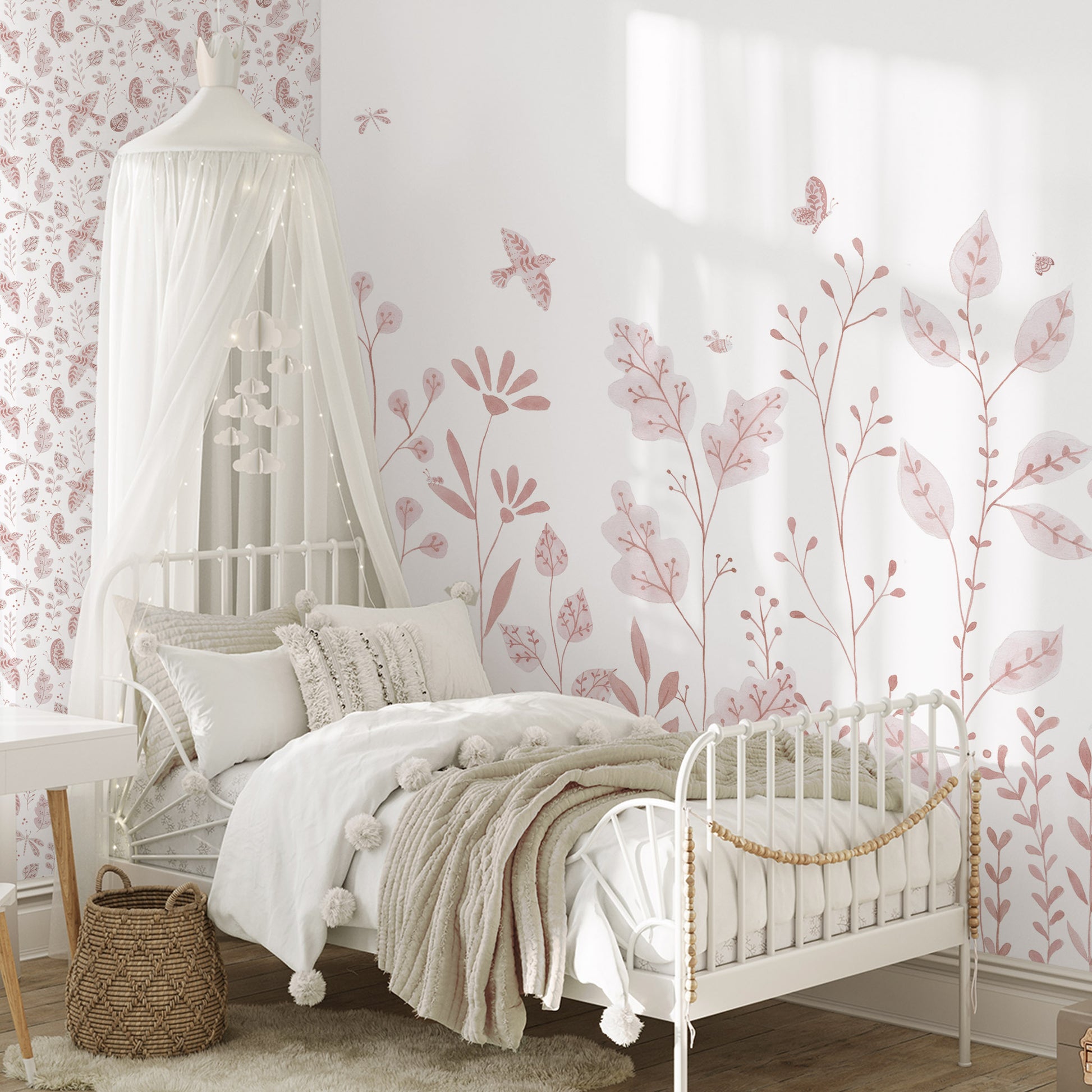 Papel de parede Porcelana Jardim