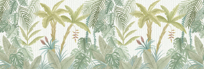Jungle Mural – colorful – 500x170 cm