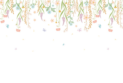 Sheepy Magic Flowers Mural – colorful – 400x270 cm