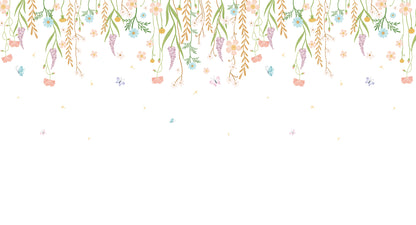 Sheepy Magic Flowers Mural – colorful – 500x270 cm