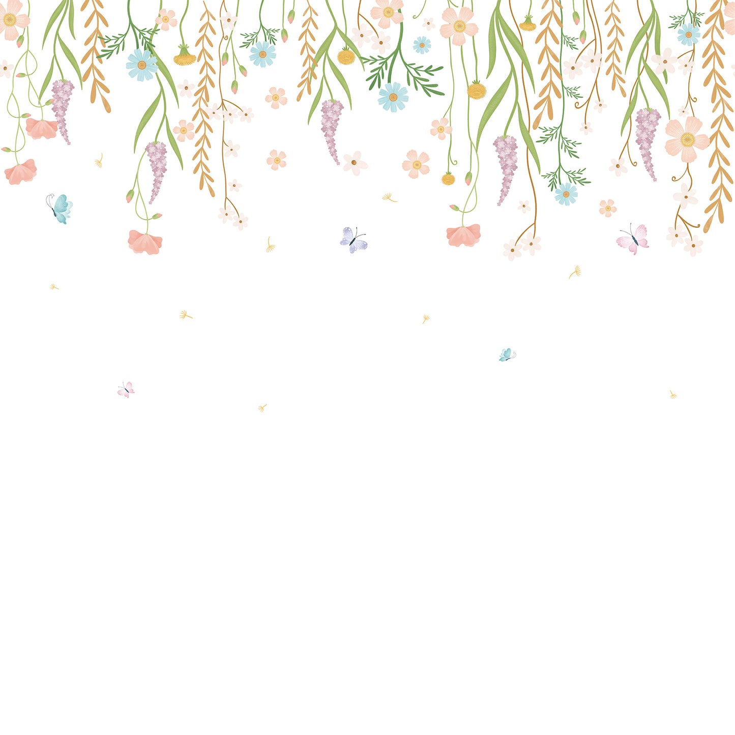 Papel de parede Sheepy Flores Mágicas