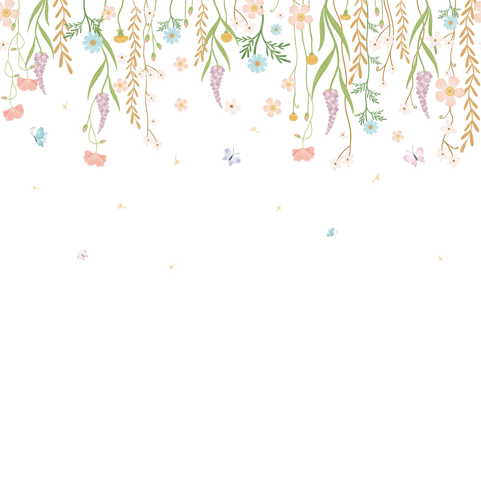 Papel de parede Sheepy Flores Mágicas