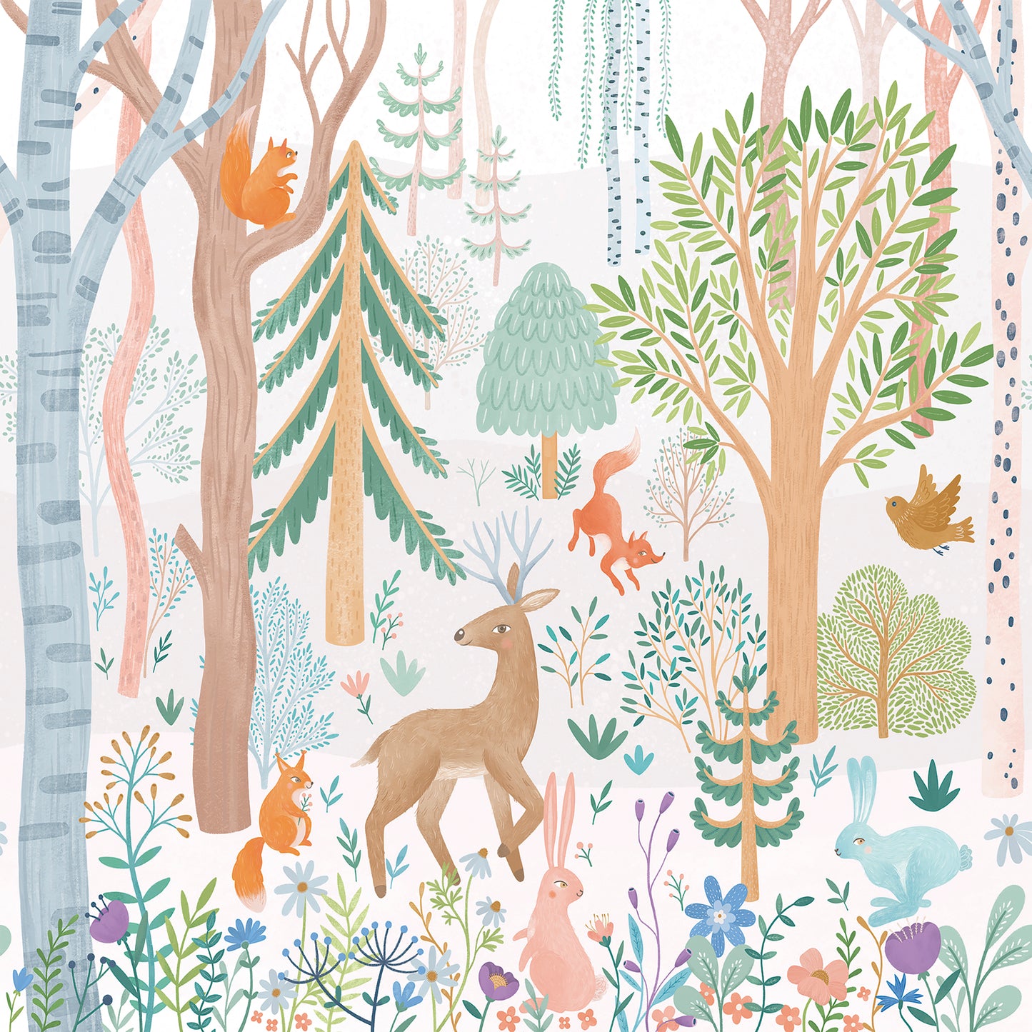 Painel Sheepy Floresta