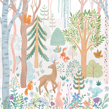 Sheepy Forest Mural