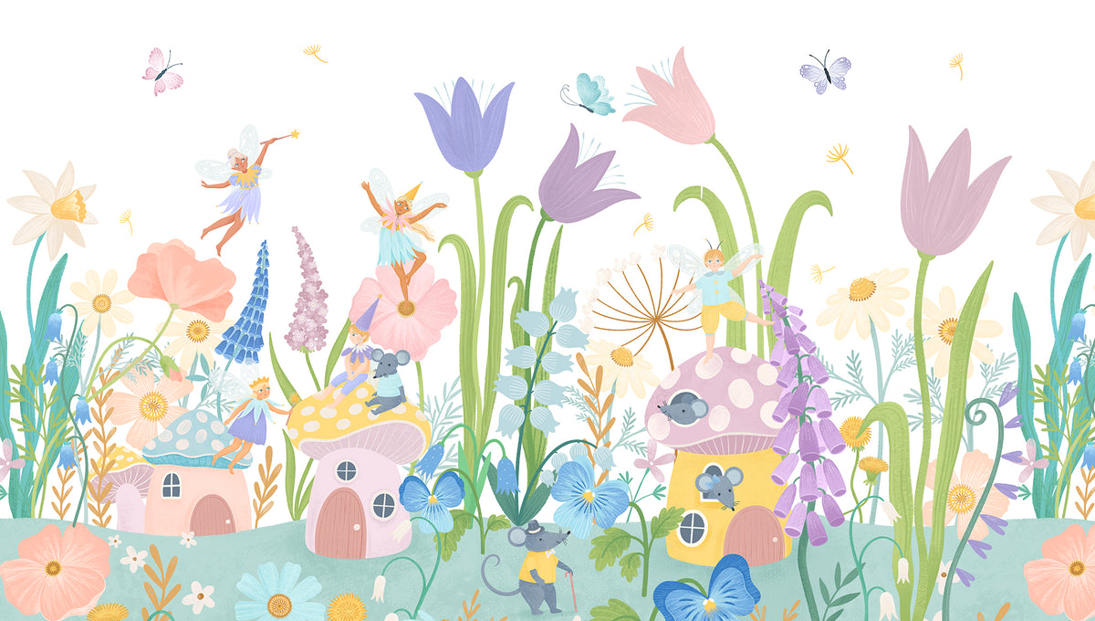 Sheepy Magical World Mural – colorful – 300x170 cm