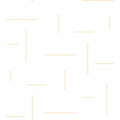 Ameise Lines Wallpaper – yellow