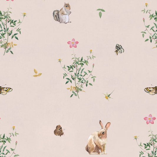 Arteo Forest Wallpaper – pink