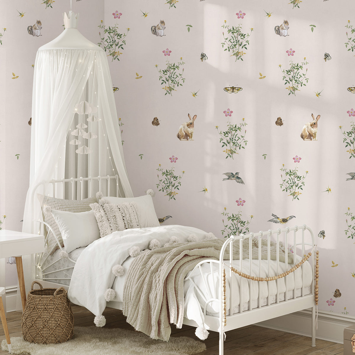 Arteo Forest Wallpaper – pink