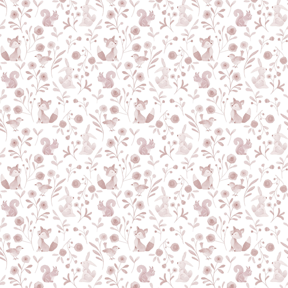 Edinburgh Garden Friends Wallpaper – pink