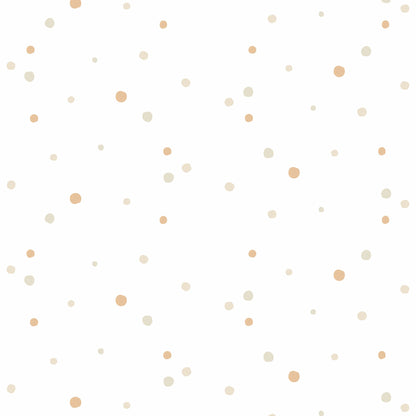 Papel de parede Bolas do Bosque – cor bege