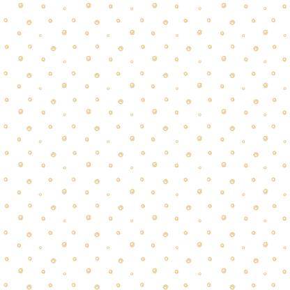 Papel de parede Bolhinhas – cor mostarda