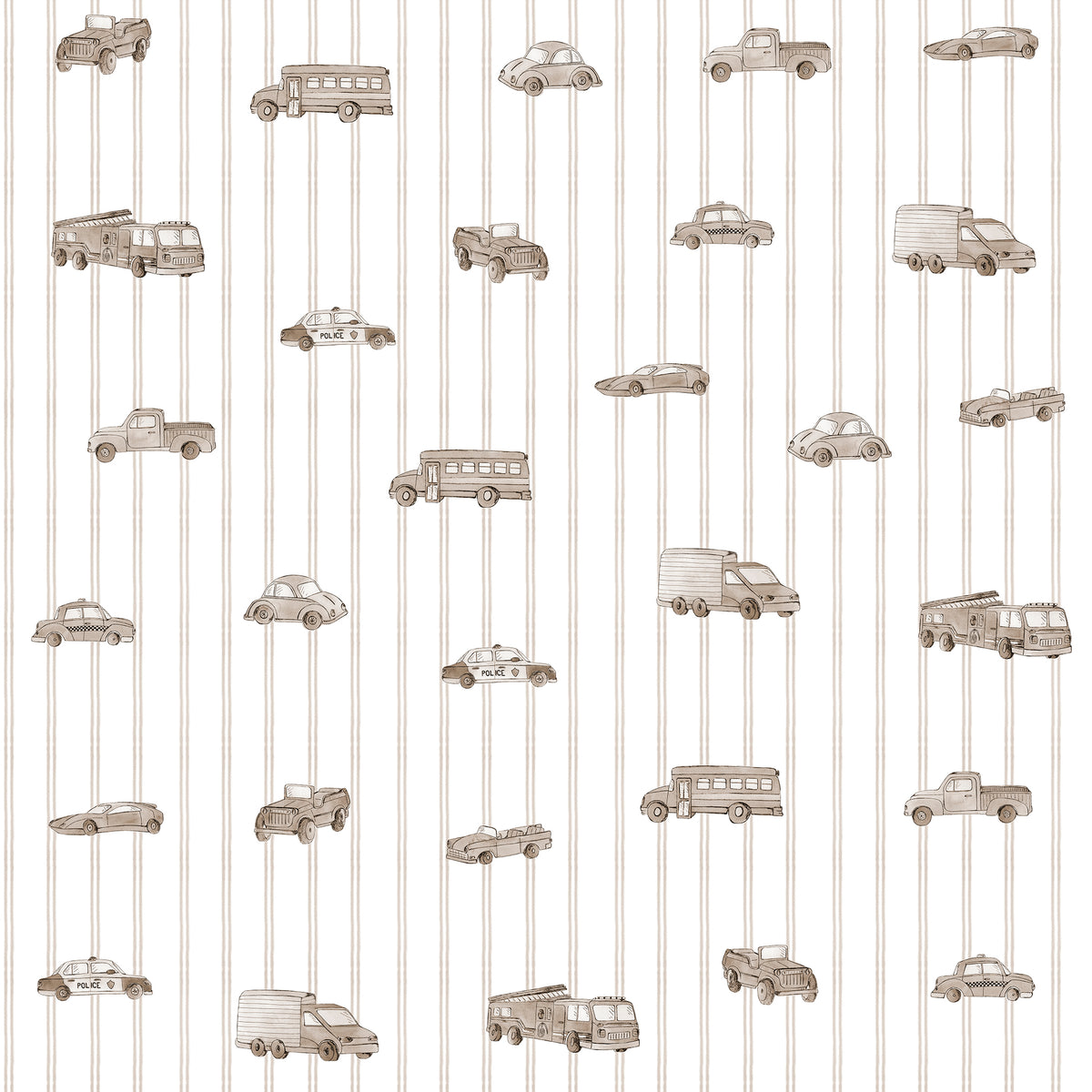 Cars Wallpaper – beige
