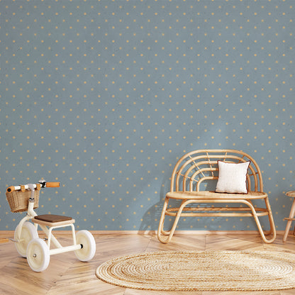 Little Prince Sky Wallpaper – blue