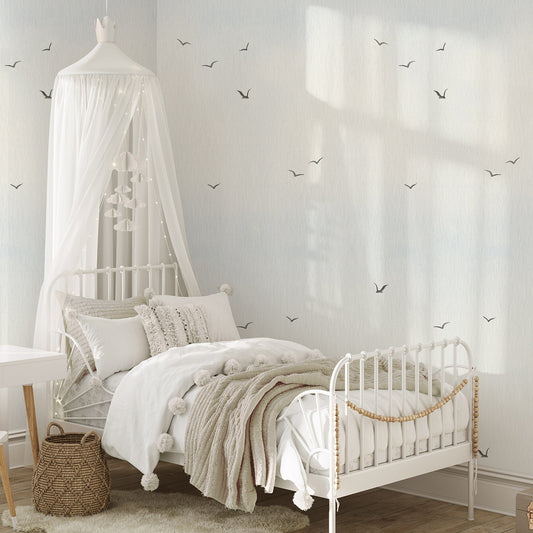 Papel de parede Céu com Gaivotas