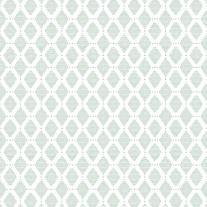 Circus Diamonds & Stripes Wallpaper – green