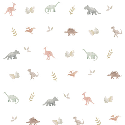 Dinosaurs Wallpaper – earthy
