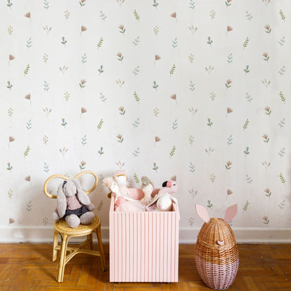 Enchanted Floral Wallpaper