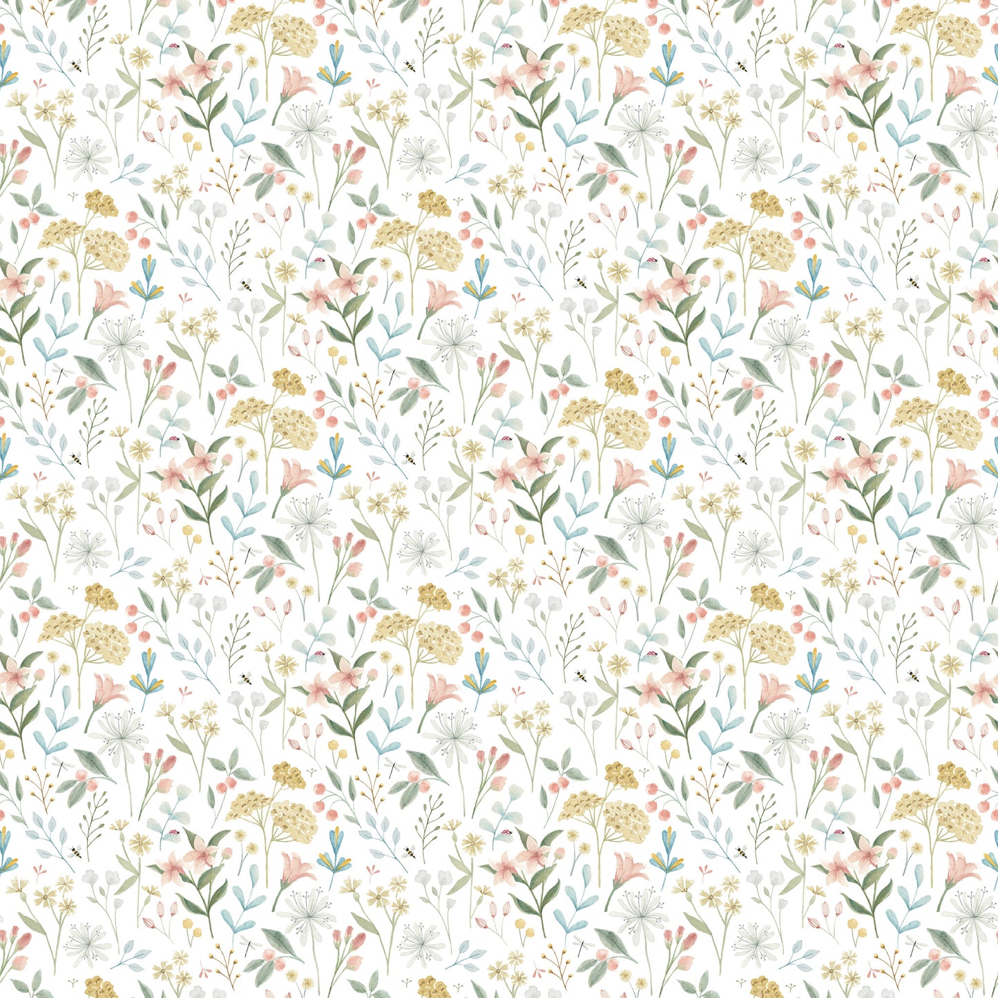 Papel de parede Flores Mix