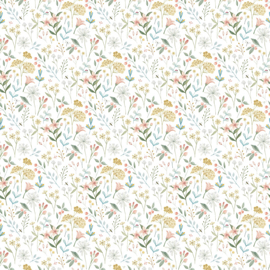 Papel de parede Flores Mix