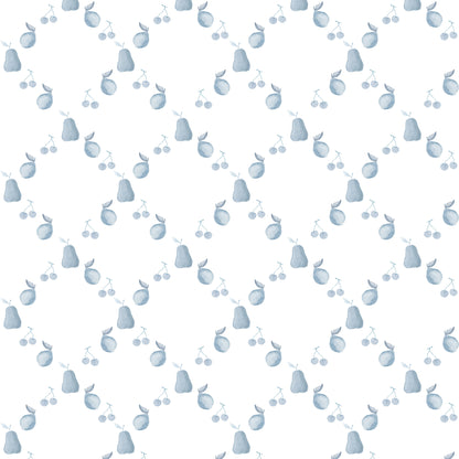 Fruits Wallpaper – blue