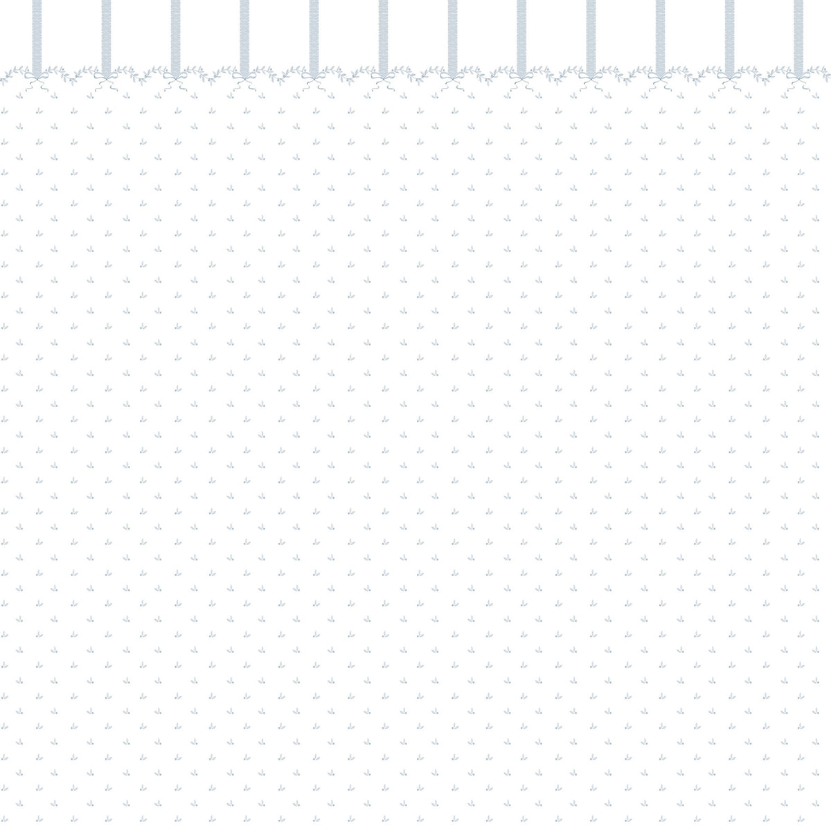 Papel de Parede Laços Roda Teto – cor azul