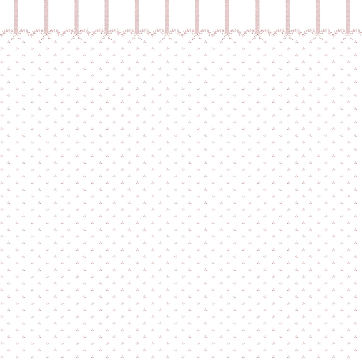 Papel de Parede Laços Roda Teto – cor rosa