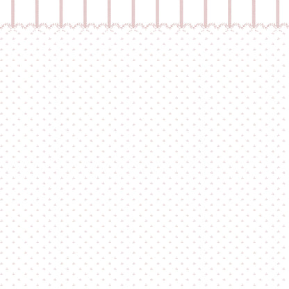 Papel de Parede Laços Roda Teto – cor rosa