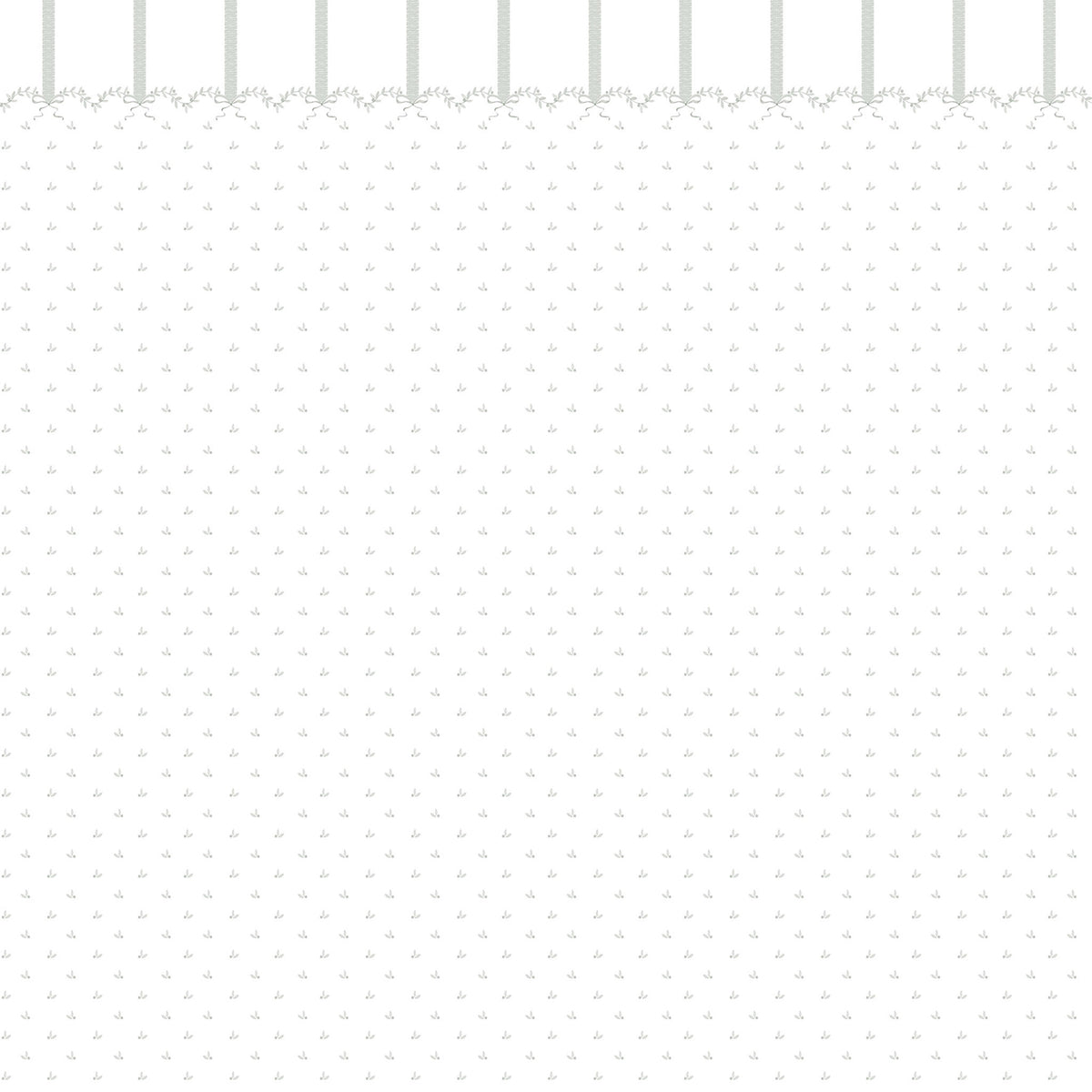 Papel de Parede Laços Roda Teto – cor verde