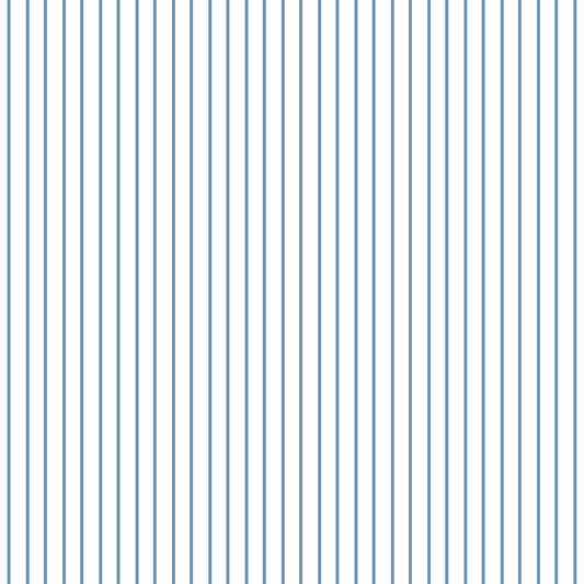 Fine Stripes Wallpaper – blue