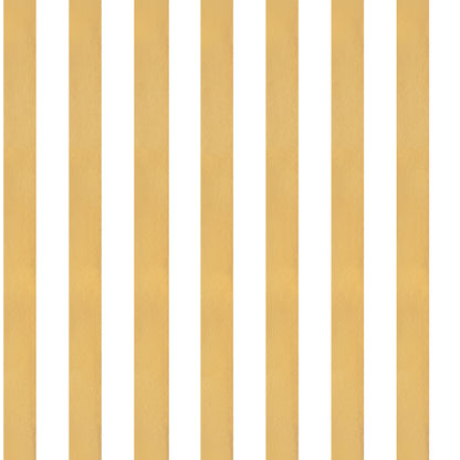 Wide Stripes Wallpaper – mustard