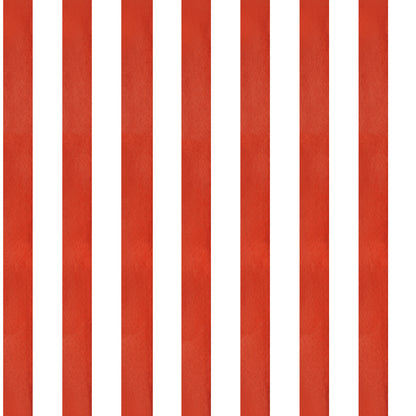 Wide Stripes Wallpaper – red