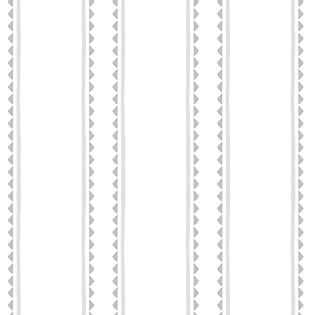 Stripes and Triangles Wallpaper – gray