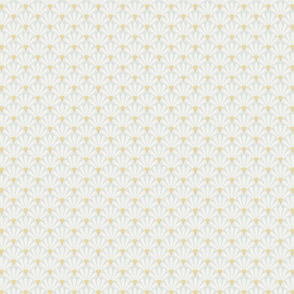 Nouveau Mini Daisies Wallpaper – blue