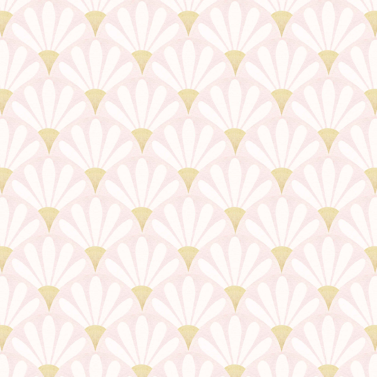 Nouveau Super Daisies Wallpaper – pink